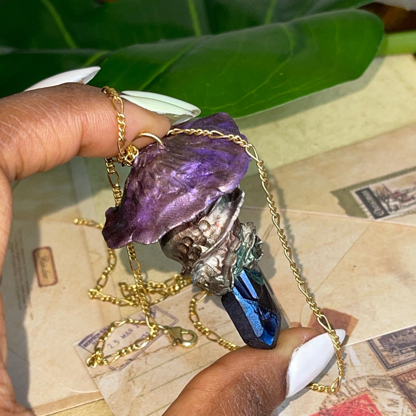 Terra Mushroom Pendant