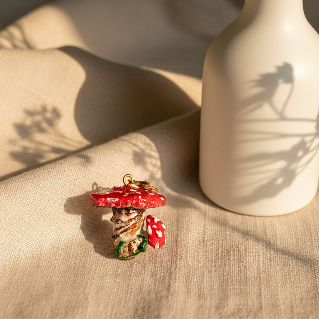 Toadstool Duo Necklace