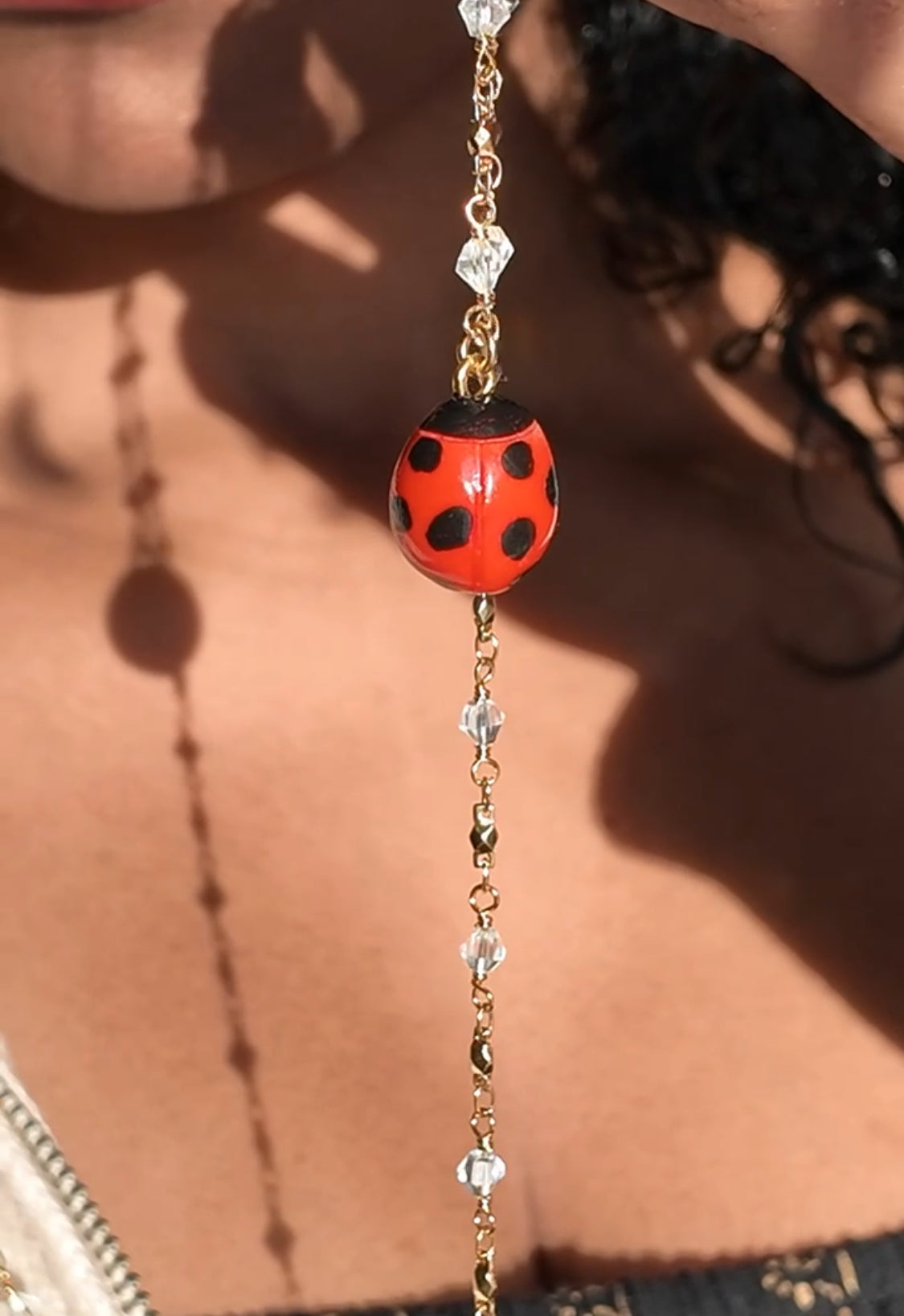 Garden Spirit Ladybug Charm