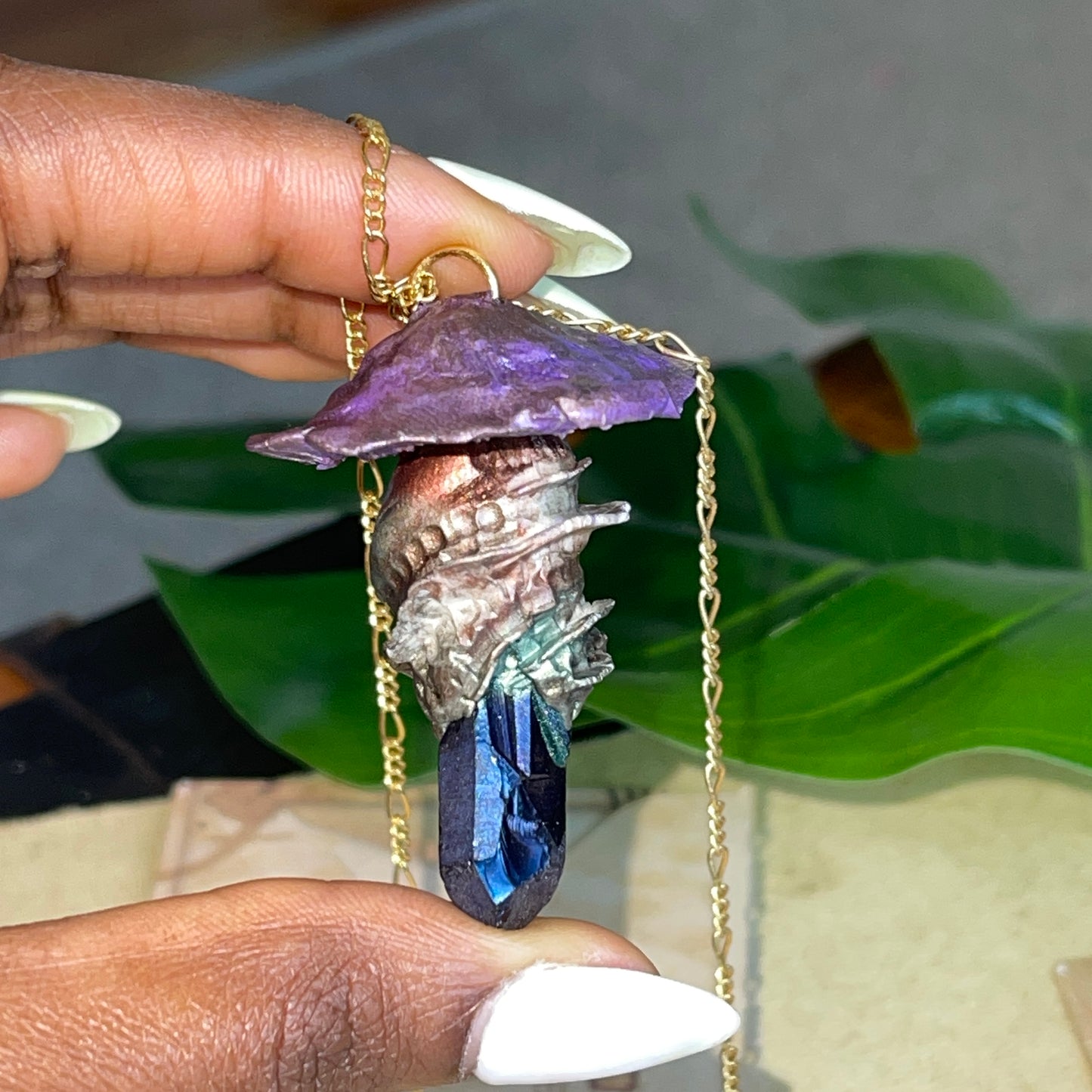 Terra Mushroom Pendant