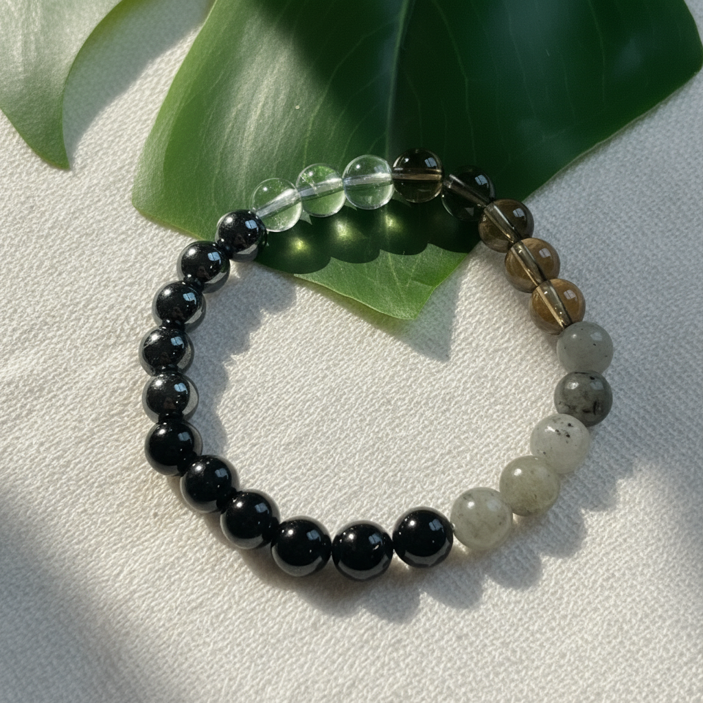 Ethereal Essence Collection: A Journey Through the Chakras - This collection features bracelets crafted from ethically sourced, genuine crystals, each designed to align your chakras and elevate your spirit. Handmade with love, these bracelets offer a blend of beauty, balance, and enlightenment. Embrace the transformative energy of natural gemstones and let them guide you on a path of wellness and spiritual growth.