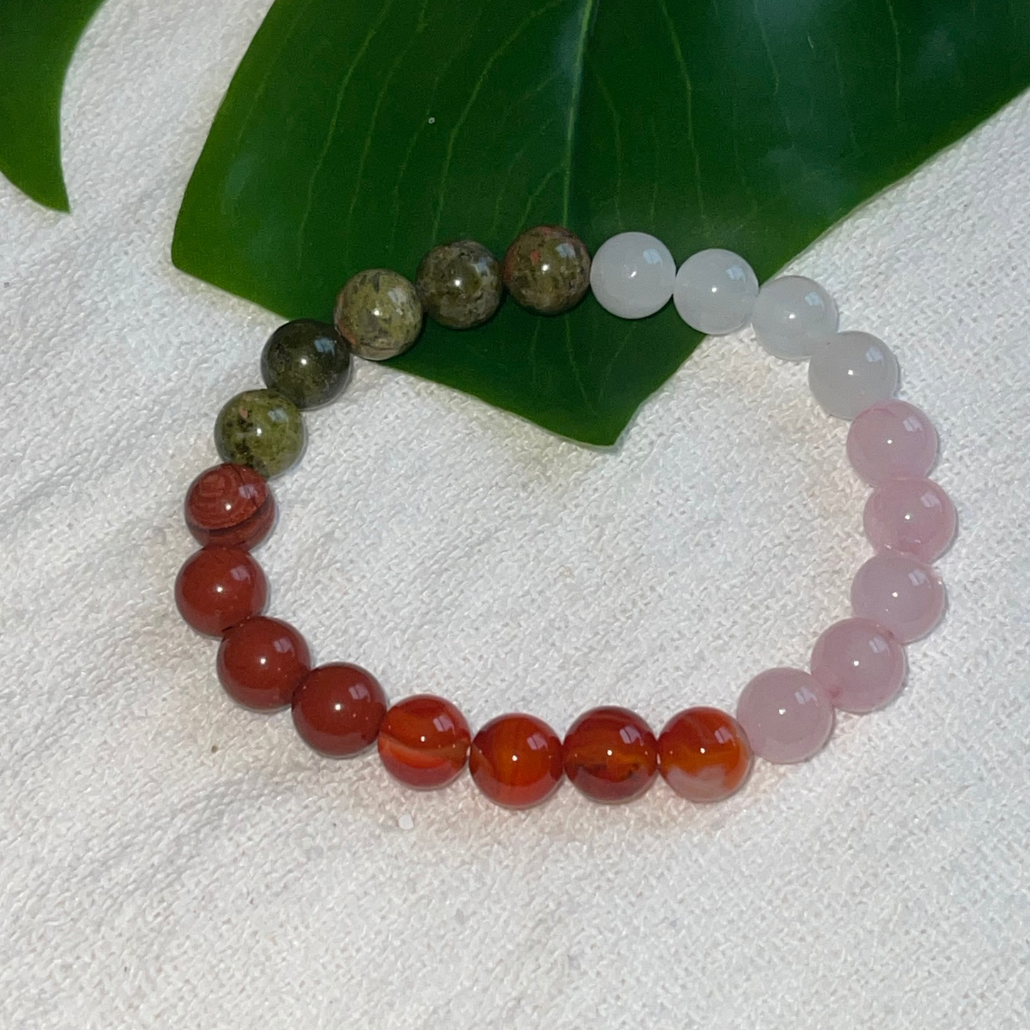 Ethereal Essence Collection: A Journey Through the Chakras - This collection features bracelets crafted from ethically sourced, genuine crystals, each designed to align your chakras and elevate your spirit. Handmade with love, these bracelets offer a blend of beauty, balance, and enlightenment. Embrace the transformative energy of natural gemstones and let them guide you on a path of wellness and spiritual growth.