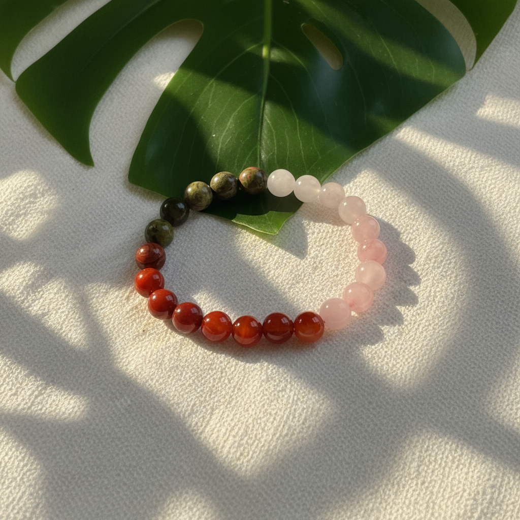 Ethereal Essence Collection: A Journey Through the Chakras - This collection features bracelets crafted from ethically sourced, genuine crystals, each designed to align your chakras and elevate your spirit. Handmade with love, these bracelets offer a blend of beauty, balance, and enlightenment. Embrace the transformative energy of natural gemstones and let them guide you on a path of wellness and spiritual growth.