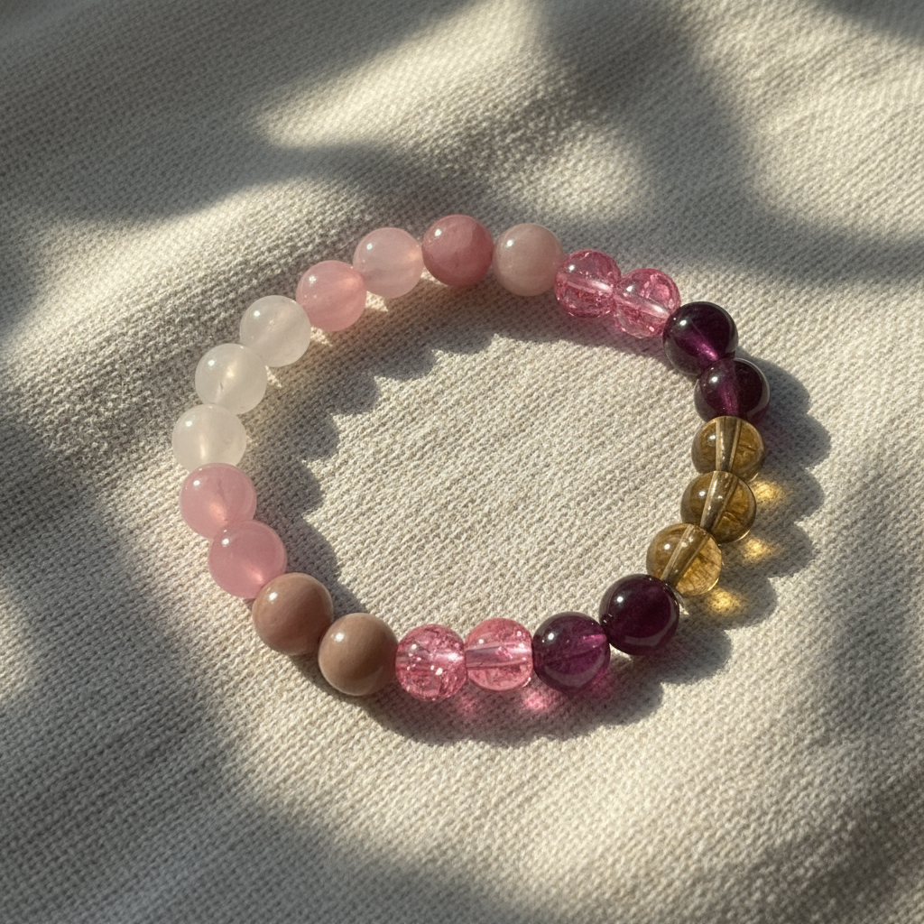 Ethereal Essence Collection: A Journey Through the Chakras - This collection features bracelets crafted from ethically sourced, genuine crystals, each designed to align your chakras and elevate your spirit. Handmade with love, these bracelets offer a blend of beauty, balance, and enlightenment. Embrace the transformative energy of natural gemstones and let them guide you on a path of wellness and spiritual growth.