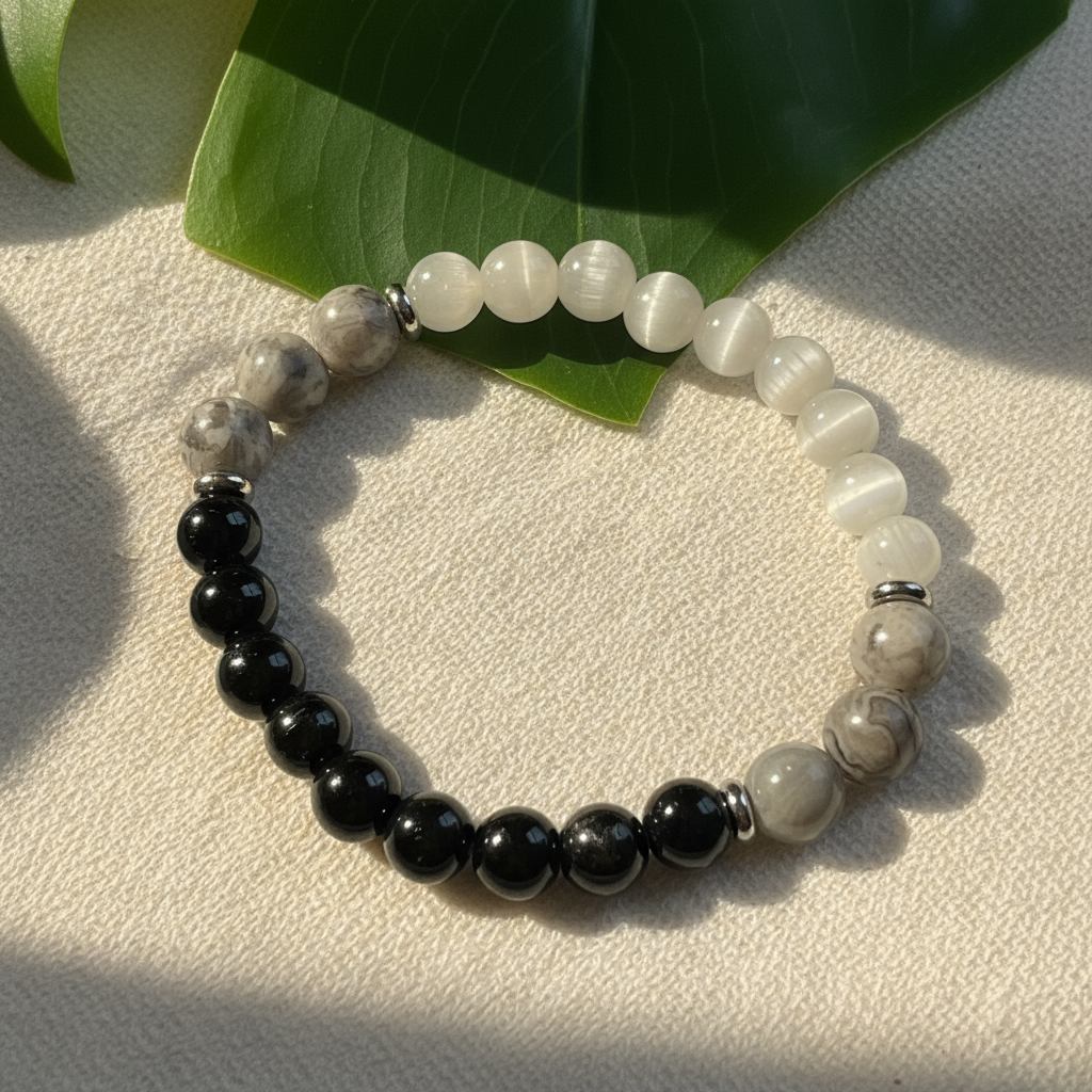 Ethereal Essence Collection: A Journey Through the Chakras - This collection features bracelets crafted from ethically sourced, genuine crystals, each designed to align your chakras and elevate your spirit. Handmade with love, these bracelets offer a blend of beauty, balance, and enlightenment. Embrace the transformative energy of natural gemstones and let them guide you on a path of wellness and spiritual growth.