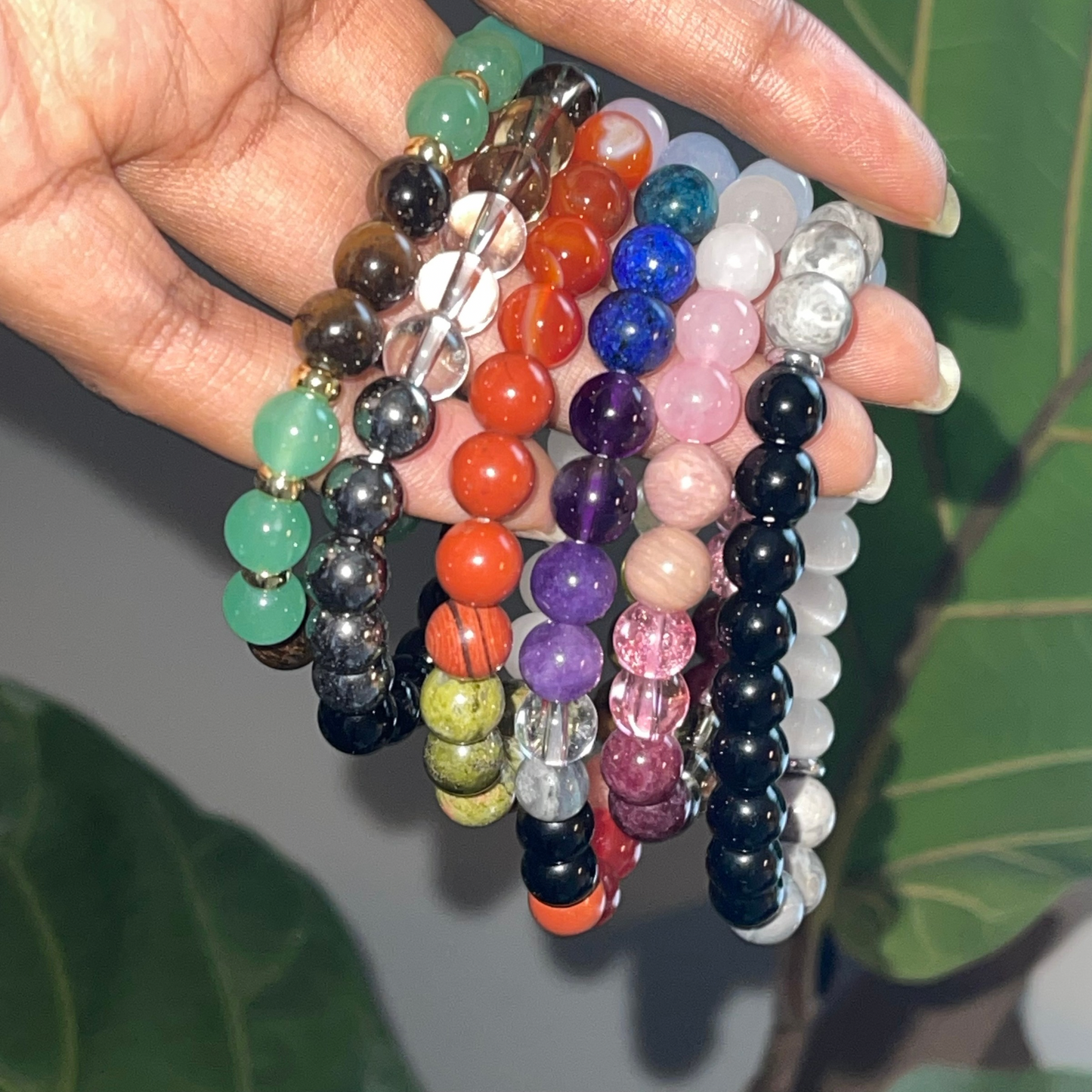 Ethereal Essence Collection: A Journey Through the Chakras - This collection features bracelets crafted from ethically sourced, genuine crystals, each designed to align your chakras and elevate your spirit. Handmade with love, these bracelets offer a blend of beauty, balance, and enlightenment. Embrace the transformative energy of natural gemstones and let them guide you on a path of wellness and spiritual growth.