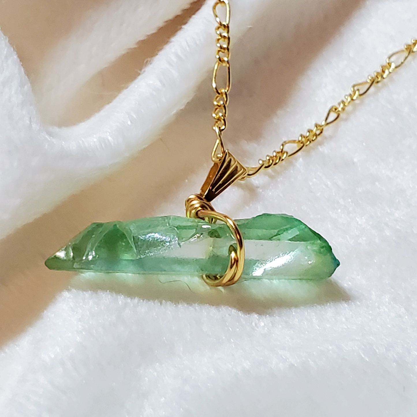 Green Quartz Necklace