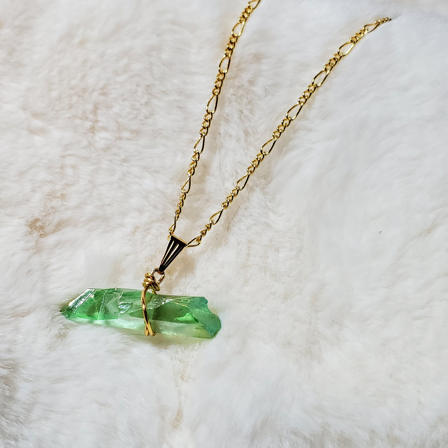 Green Quartz Necklace