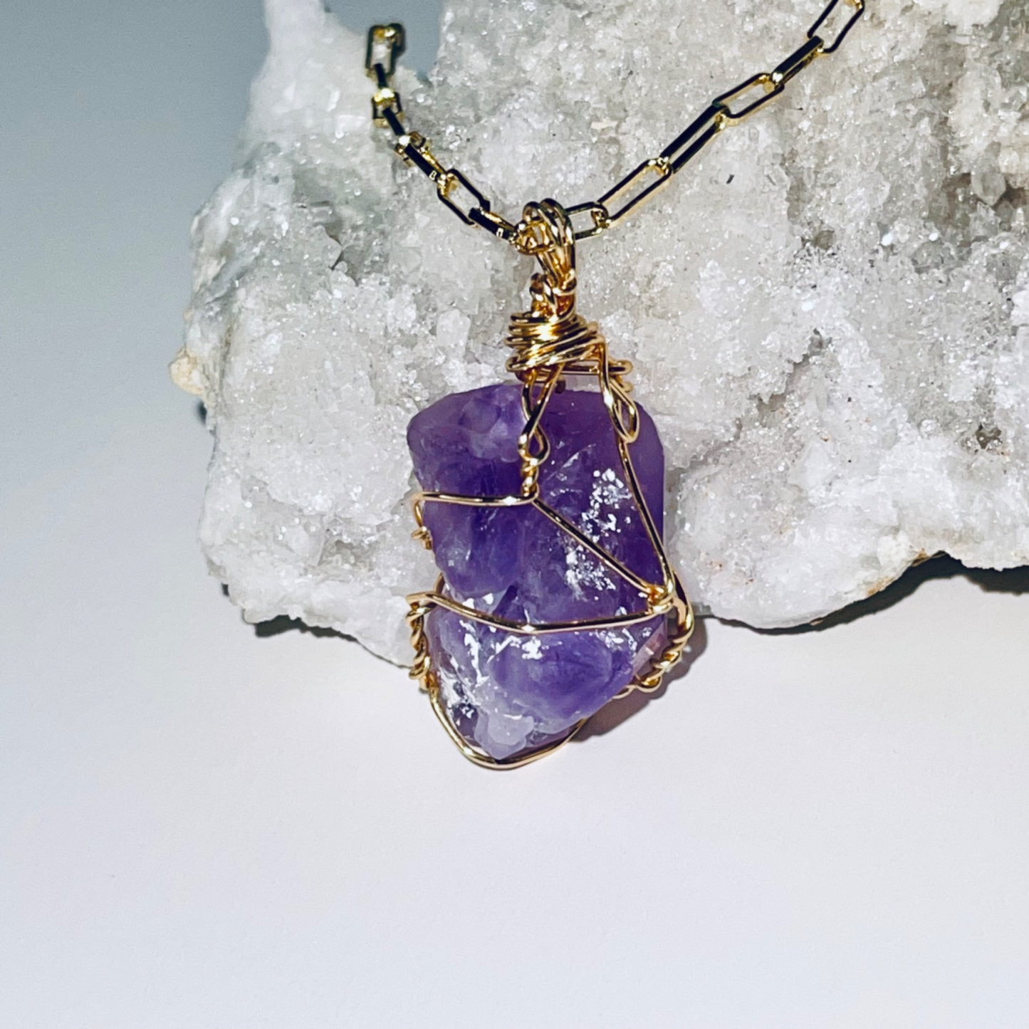 Fraya Amethyst Necklace