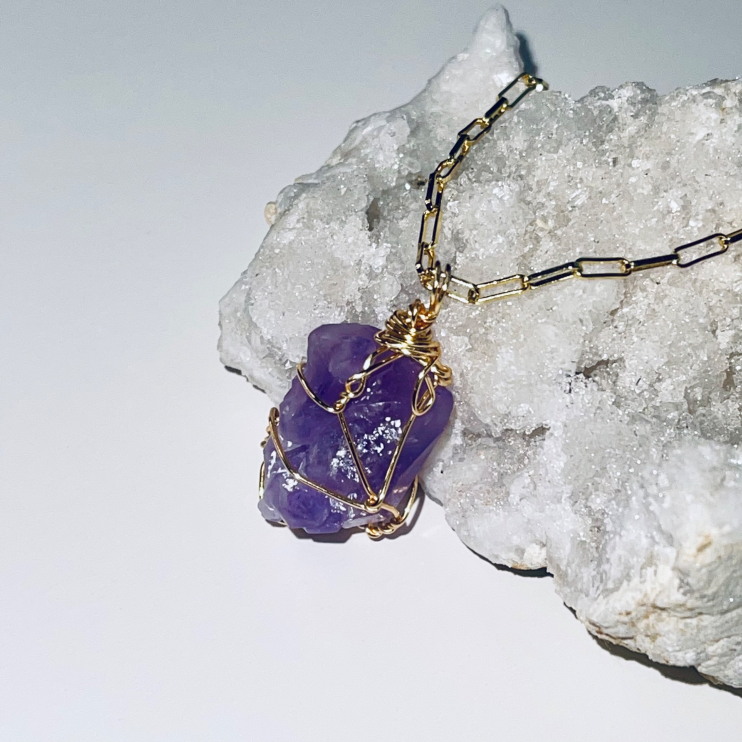 Fraya Amethyst Necklace