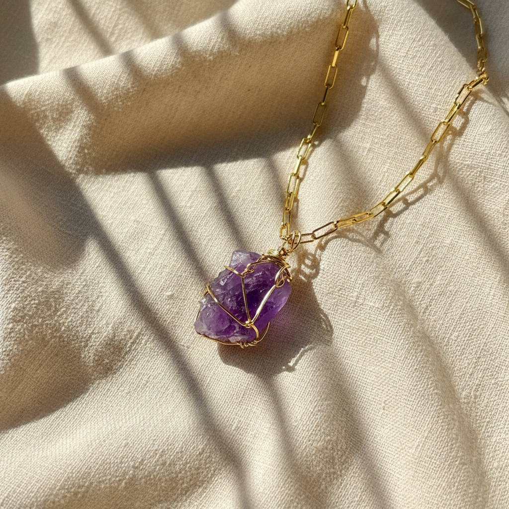 Fraya Amethyst Necklace