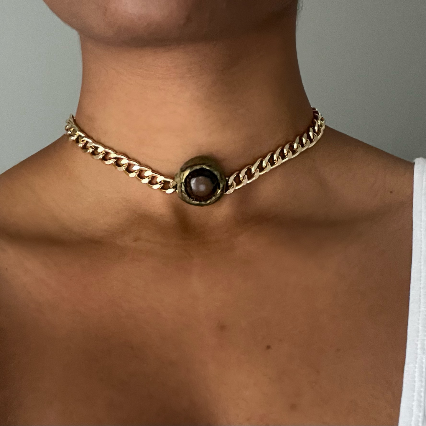 Tiger Eye Chocker