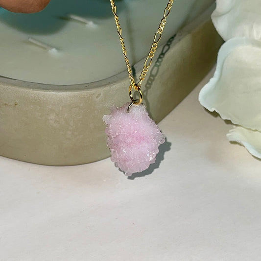 Pink Crystal Necklace