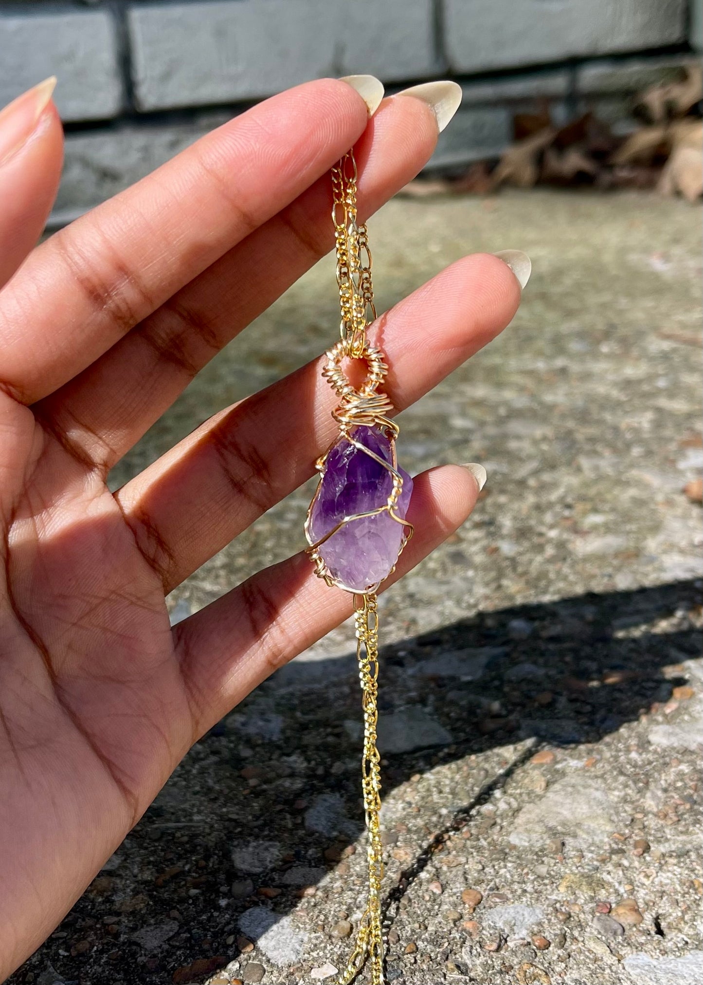 Fraya Amethyst Necklace