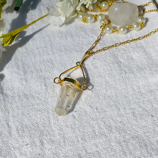 The Clear Quartz Pendant