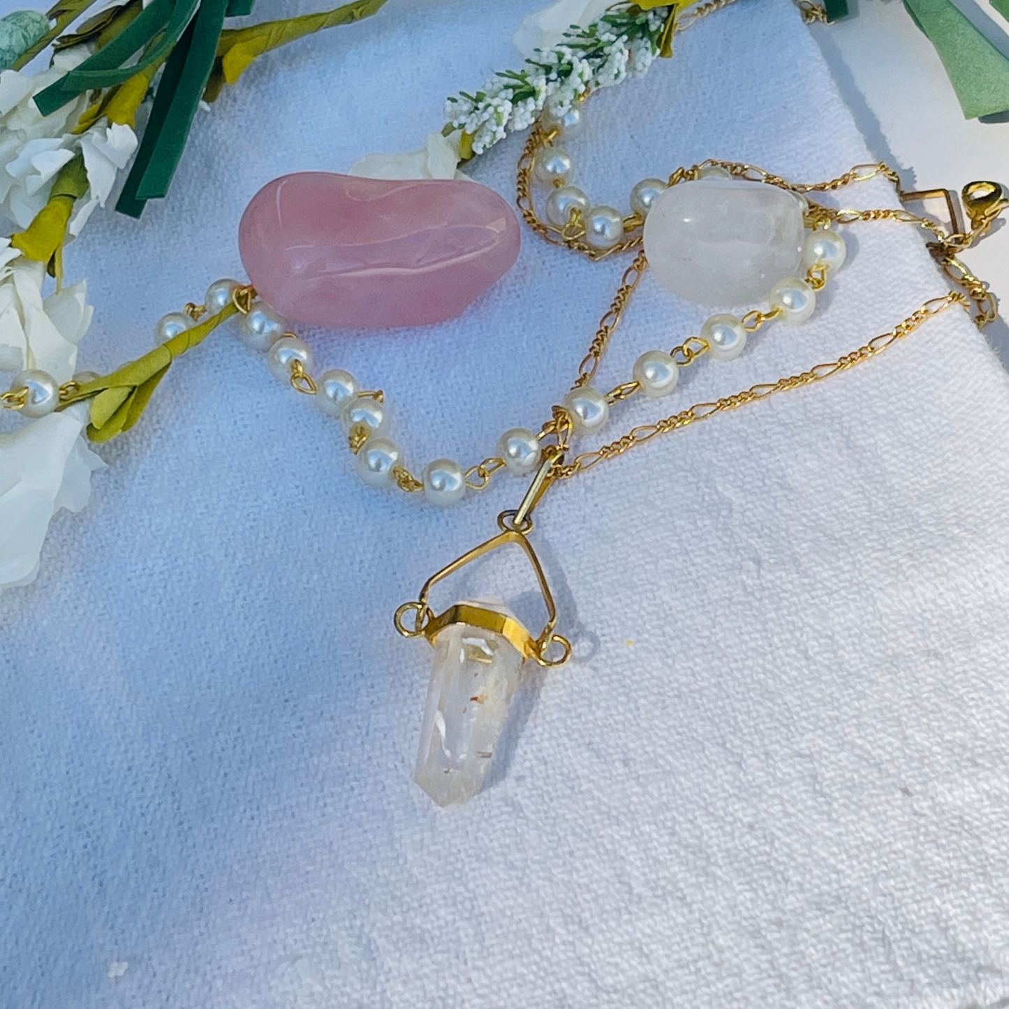 The Clear Quartz Pendant