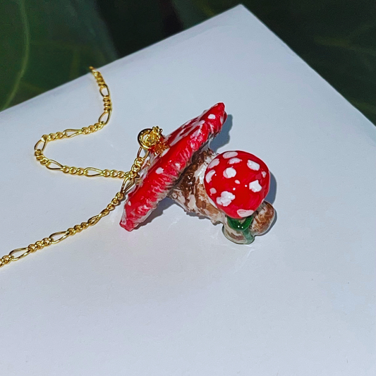 Toadstool Duo Necklace