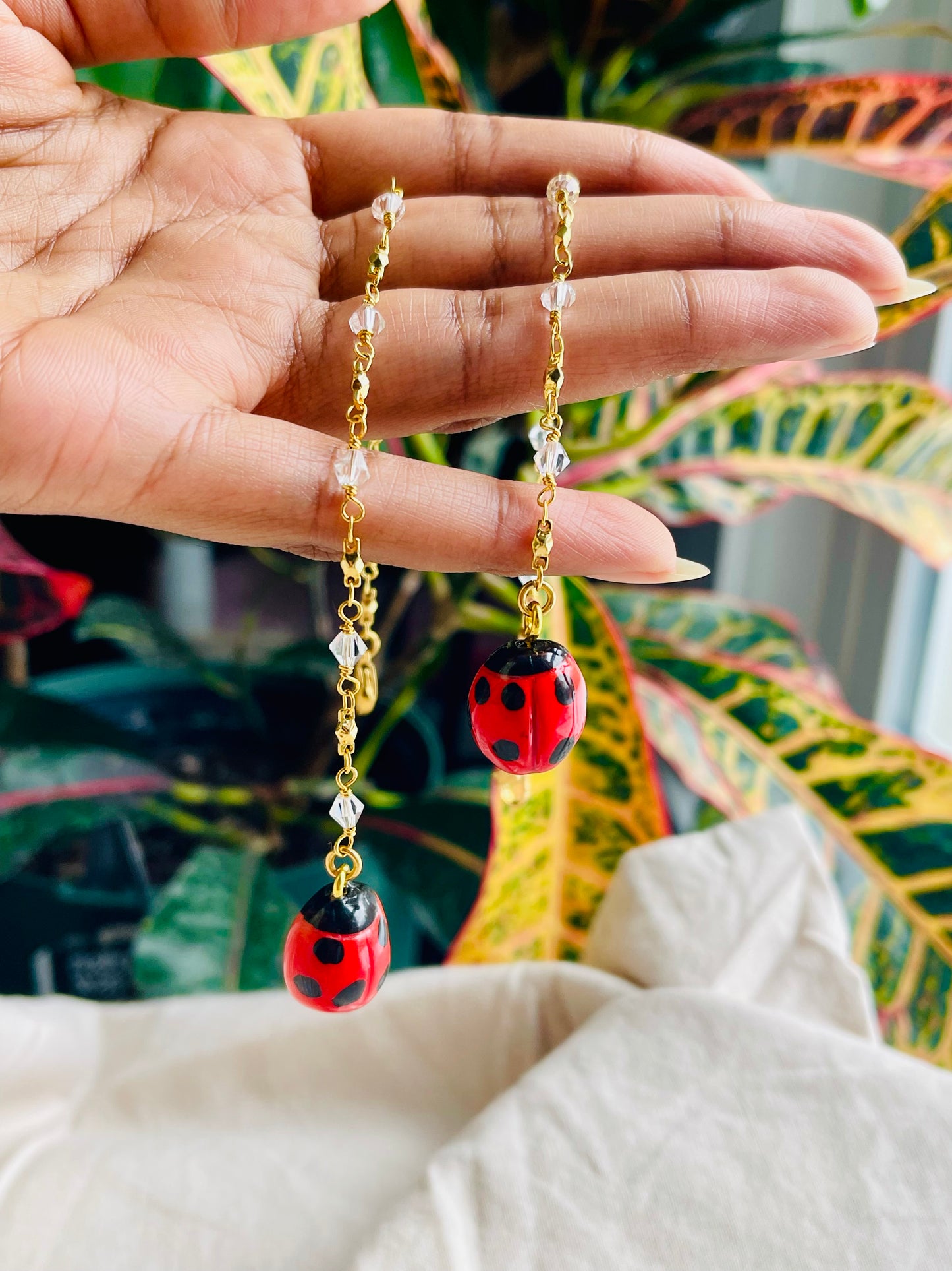 Garden Spirit Ladybug Charm