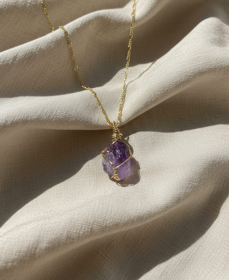 Fraya Amethyst Necklace
