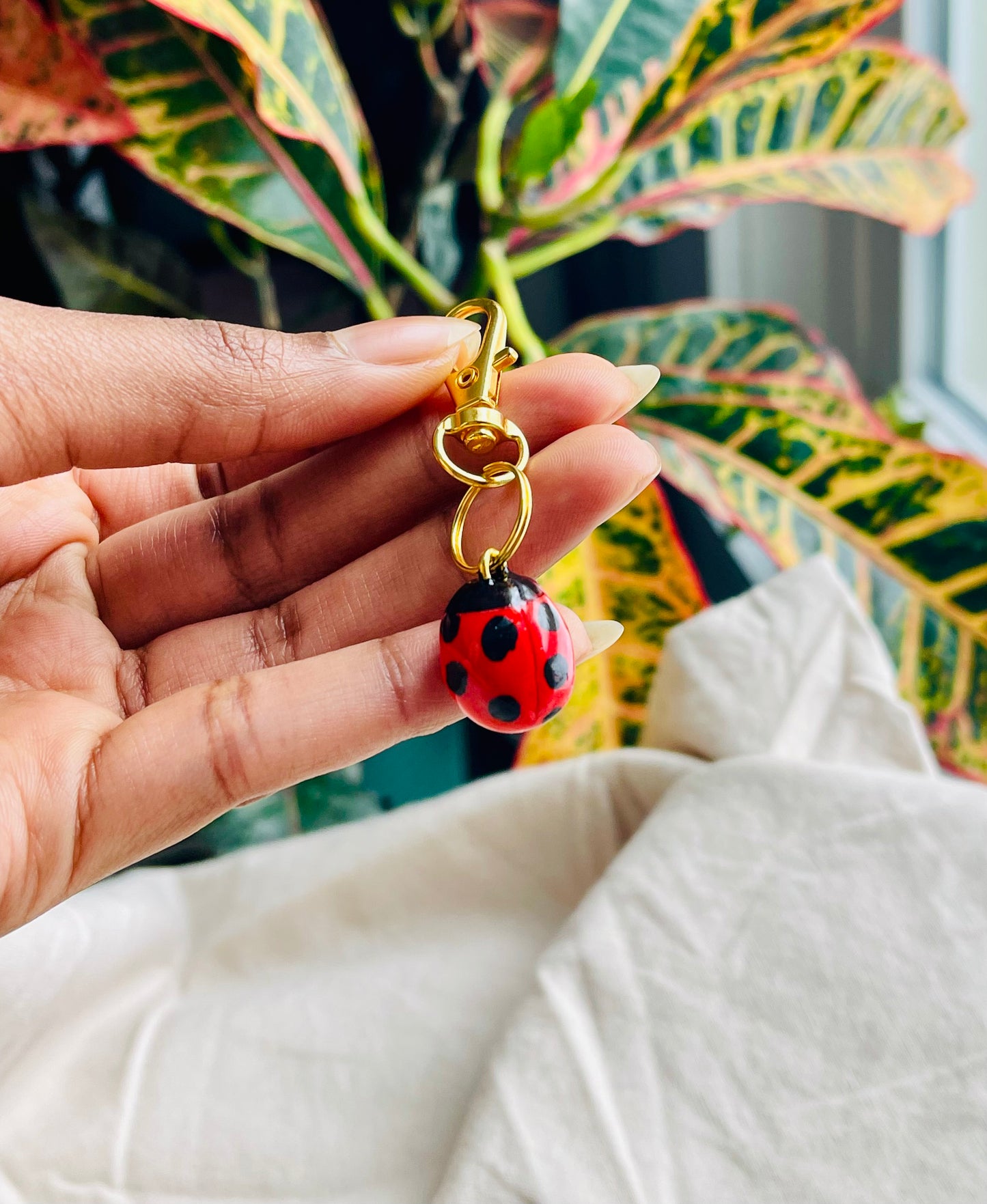 Lucky Ladybug Charm
