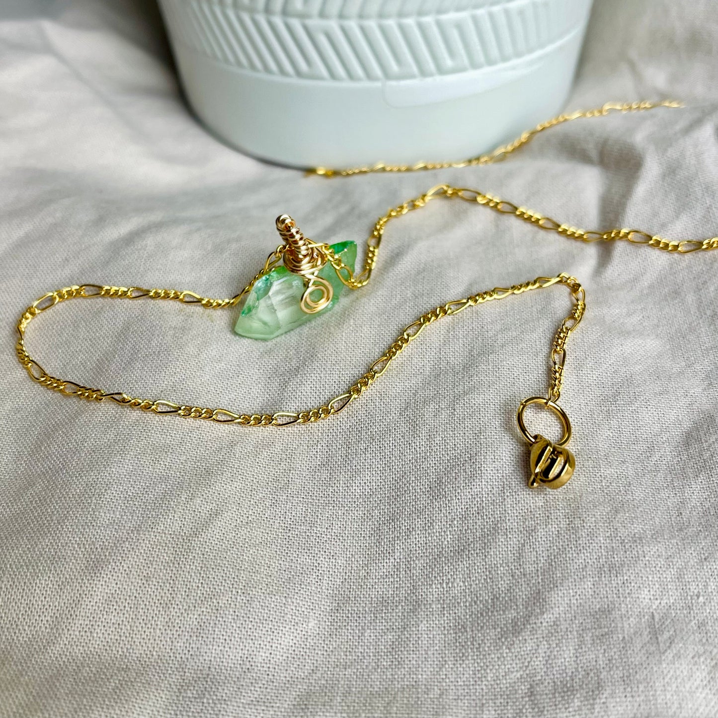 Green Quartz Necklace