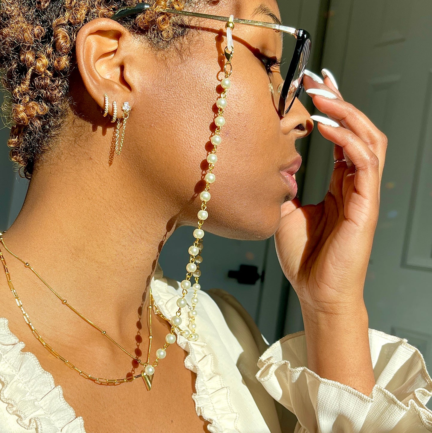 Pearl Glasses Chains