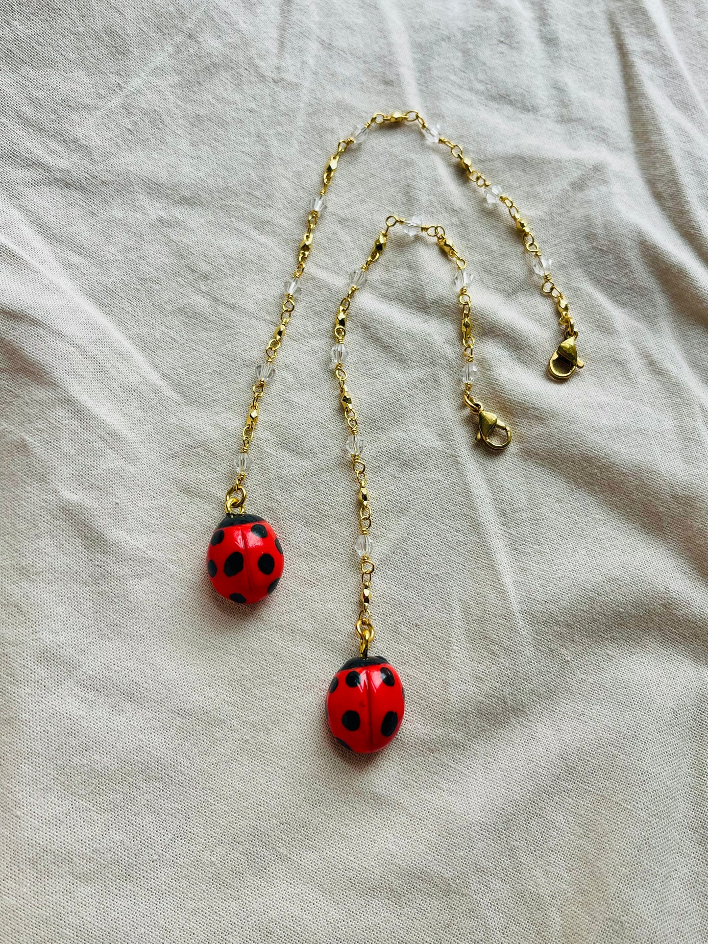Garden Spirit Ladybug Charm