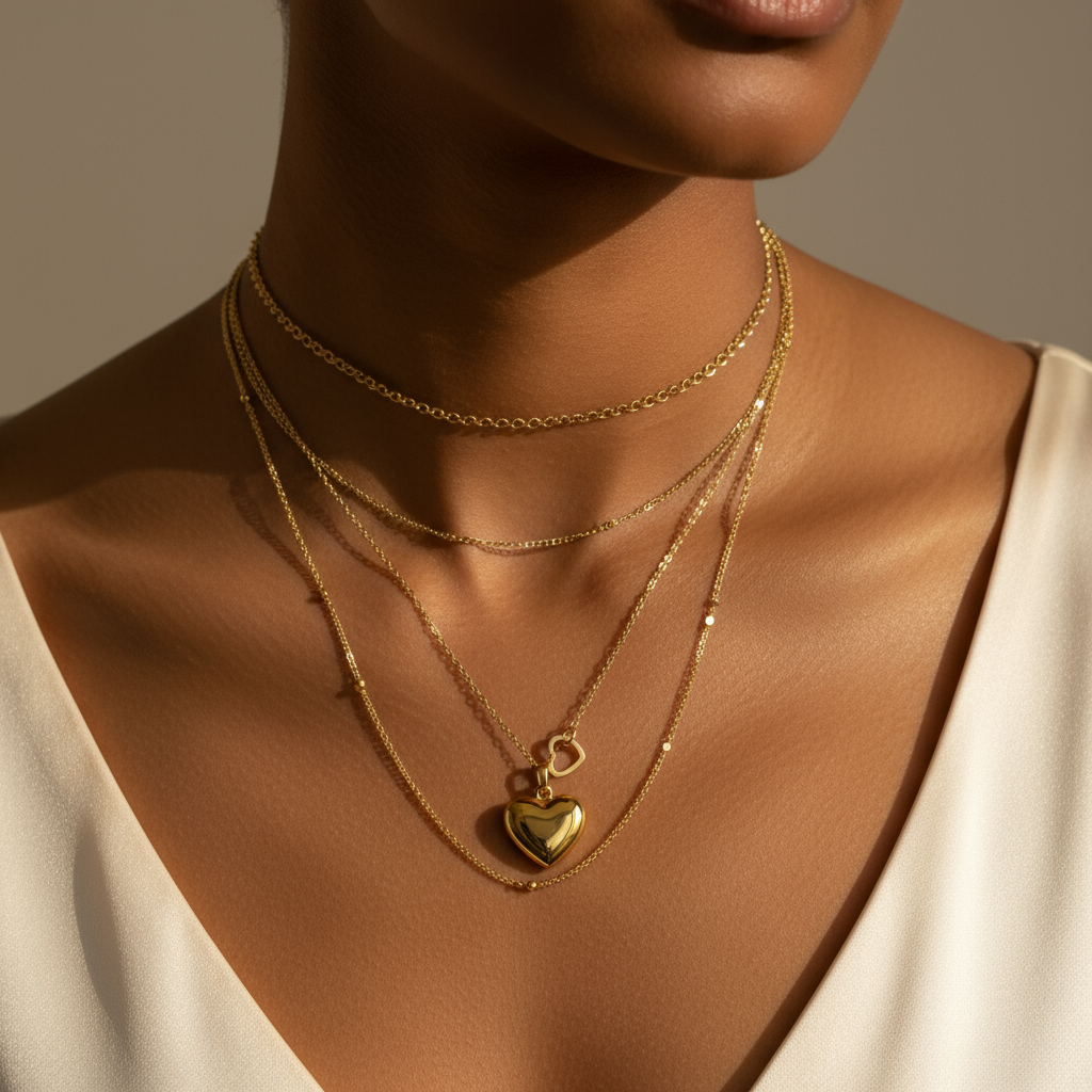 The Golden Heart Necklace