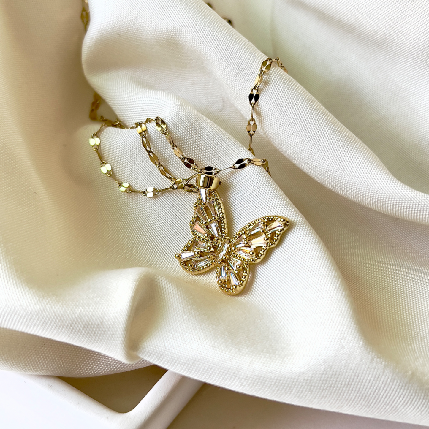 The Golden Butterfly Necklace