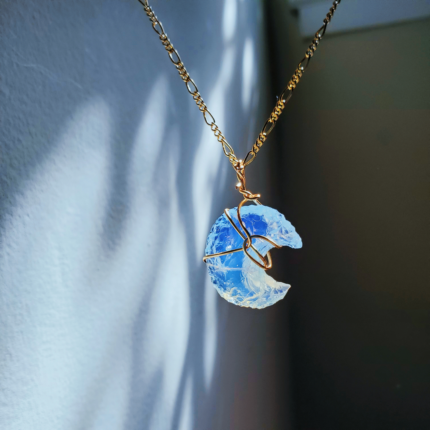 LUNA - Opalite Moon Necklace