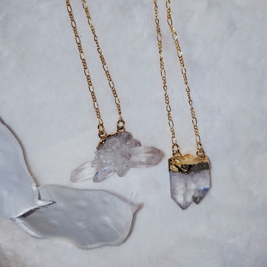 Quartz Cluster Necklace