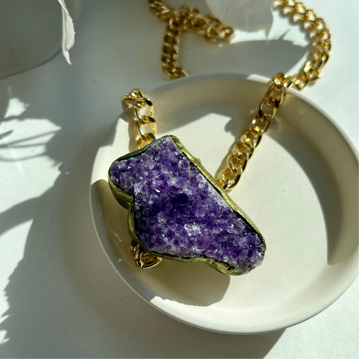 The Goddess Amethyst Necklace