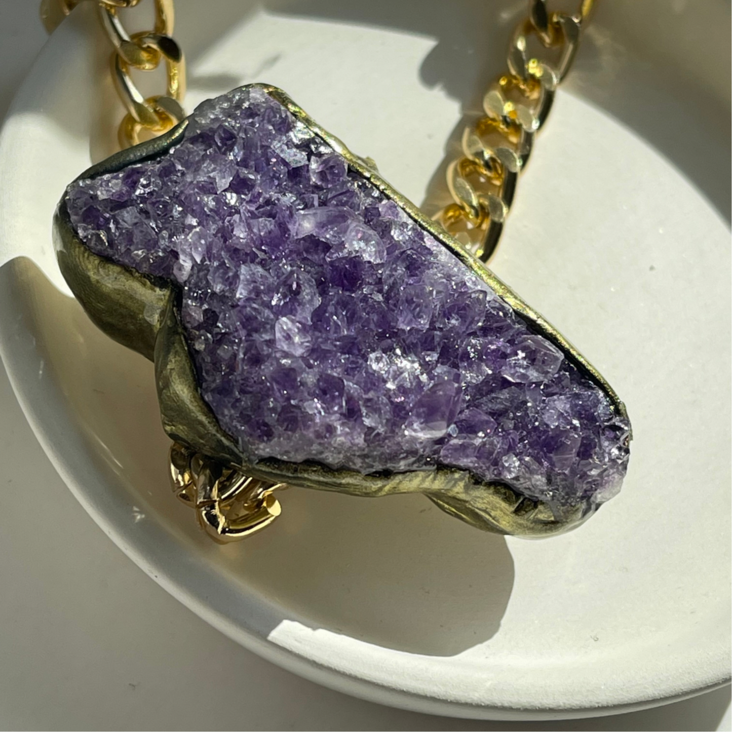 The Goddess Amethyst Necklace